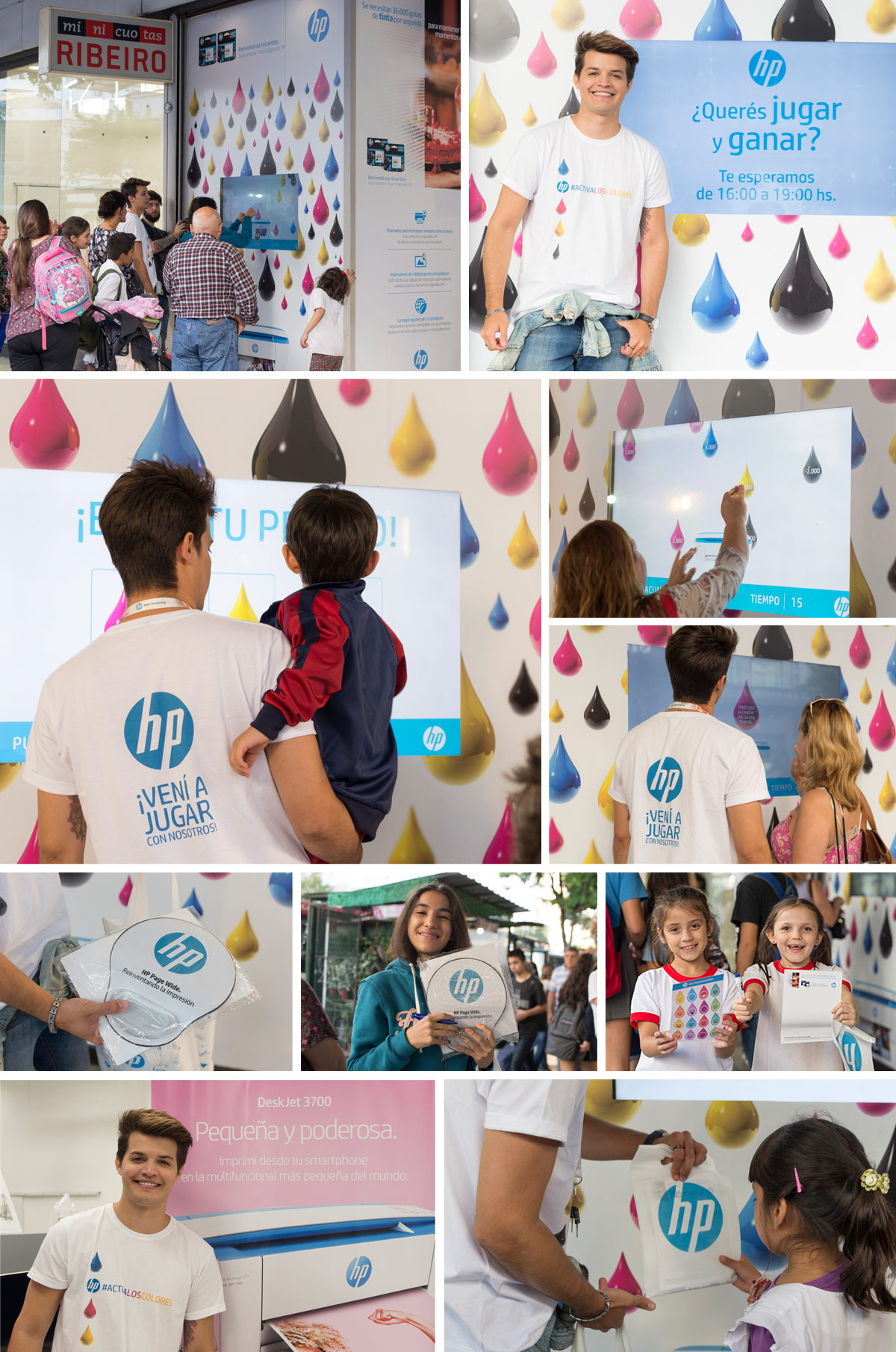 HP Inks Activation in Ribeiro Shop Windows