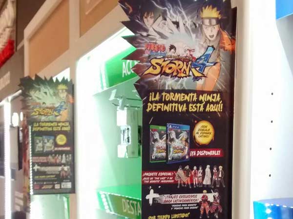 Bandai retails gaming Naruto Storm 4